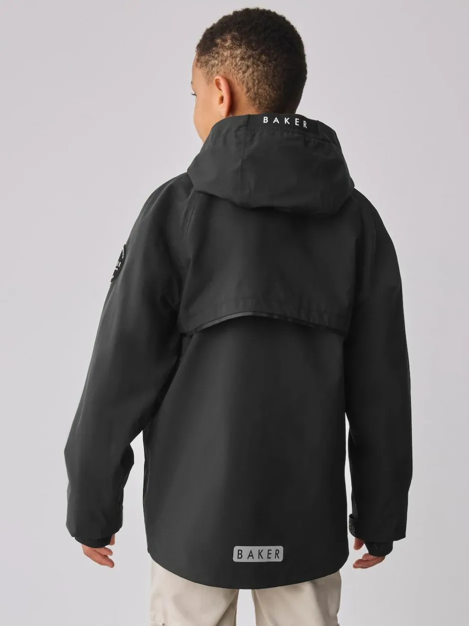 Baker by Ted Baker Waterproof Fleece Lined Coat Black Outlet