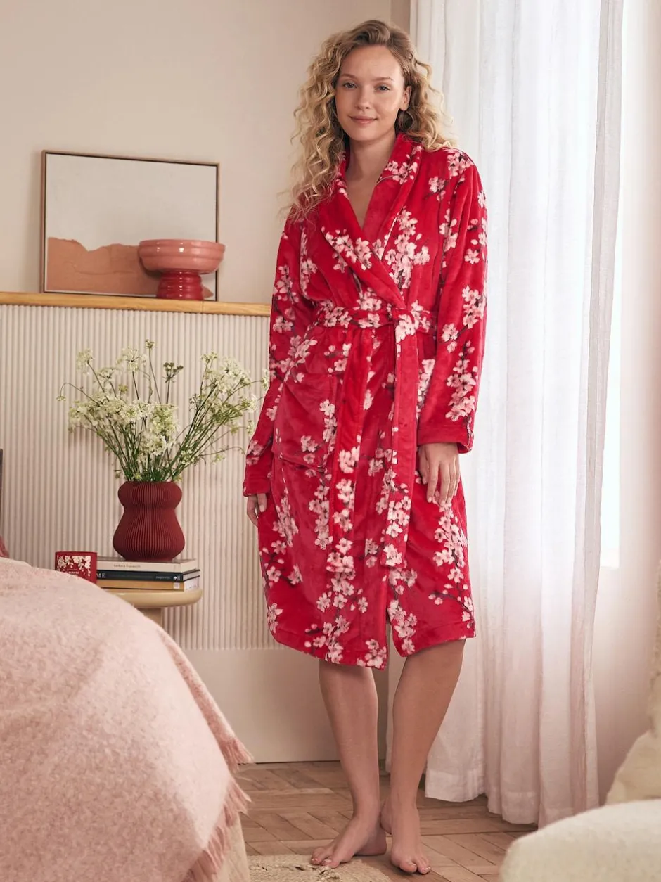 Bath & Body Works Blossom Cosy Robe Red Cherry Outlet