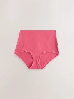 Next Berry Pink Full Brief Cotton Rich Knickers 5 Pack Hot