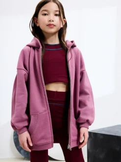 Next Berry Pink Zip Through Hoodie (3-16yrs) Sale