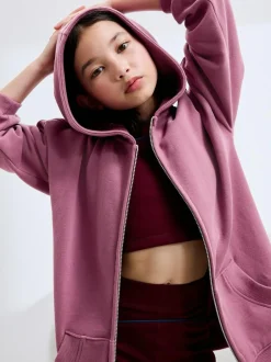 Next Berry Pink Zip Through Hoodie (3-16yrs) Sale