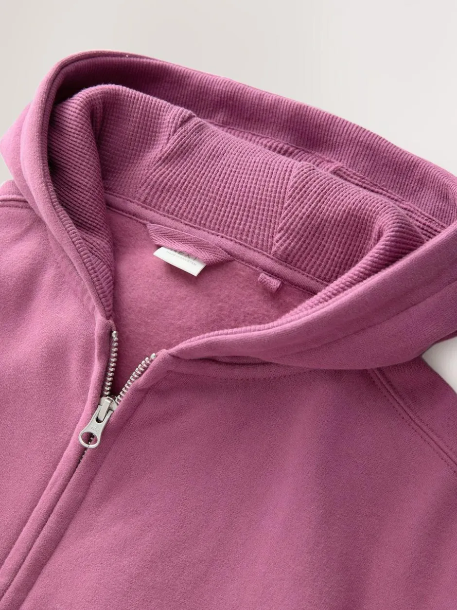 Next Berry Pink Zip Through Hoodie (3-16yrs) Sale