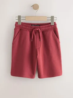 Next Berry Red Regular Fit Basic Shorts (3-16yrs) New
