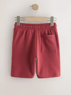 Next Berry Red Regular Fit Basic Shorts (3-16yrs) New
