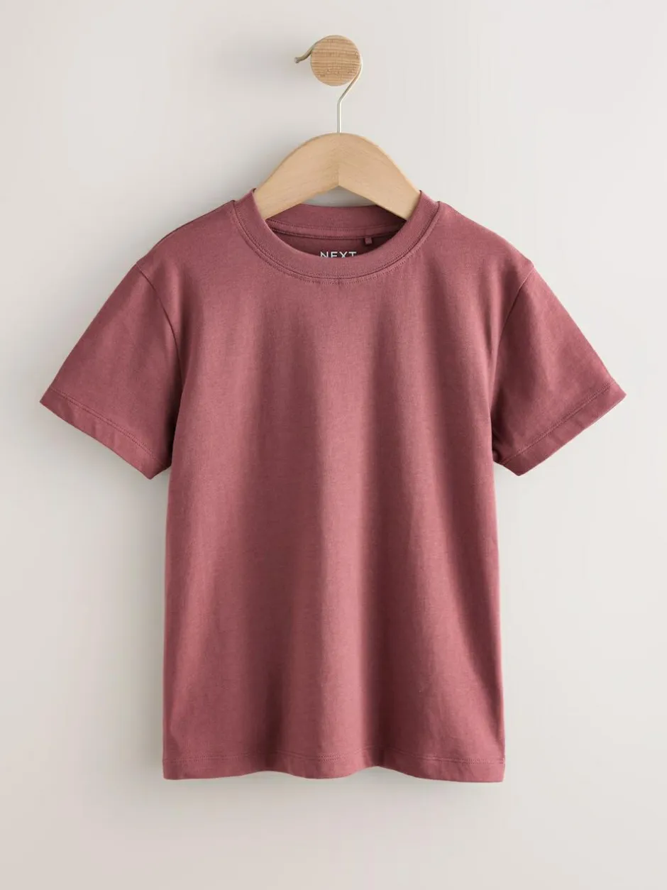 Next Berry Red Regular Fit Short Sleeve T-Shirt (3-16yrs) Best