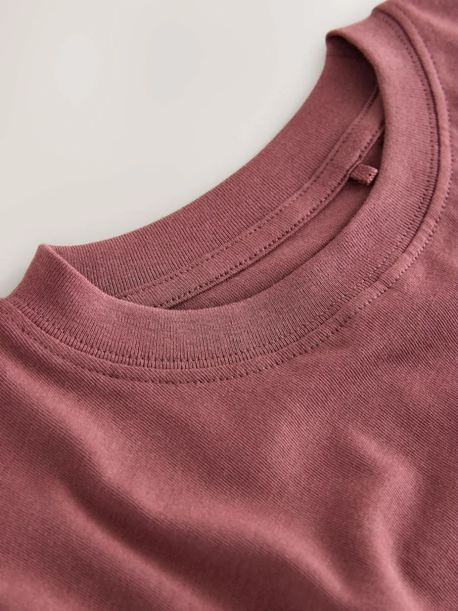 Next Berry Red Regular Fit Short Sleeve T-Shirt (3-16yrs) Best