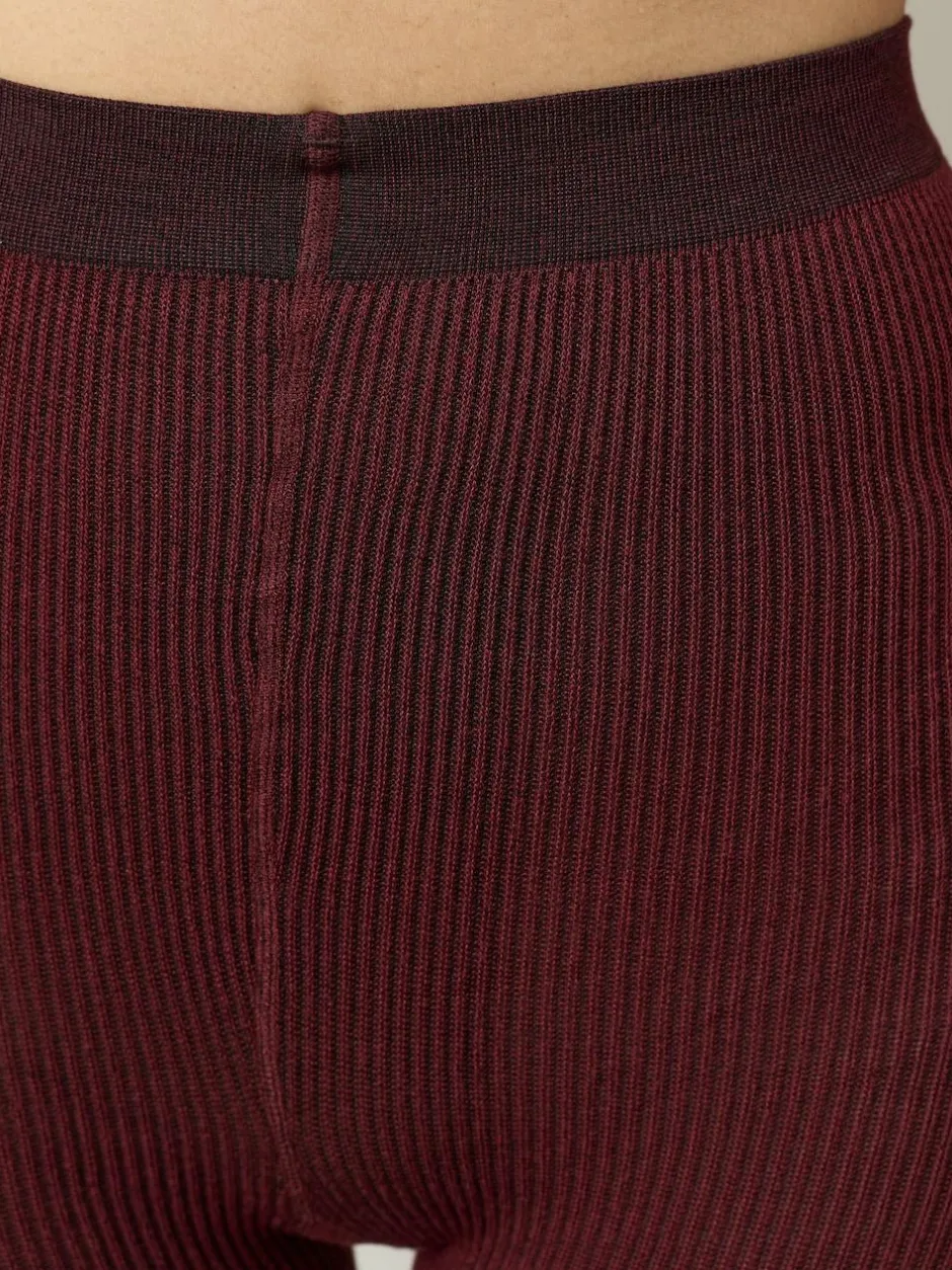 Next Warm Handle Knitted Cable Tights 1 Pack Berry Red Outlet