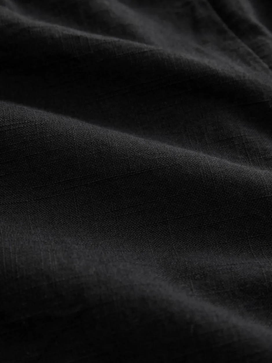 Next 100% Cotton Bermuda Shorts Black Clearance