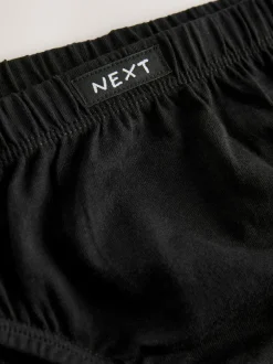 Next 100% Cotton Briefs 7 Pack (1.5-16yrs) Black Discount