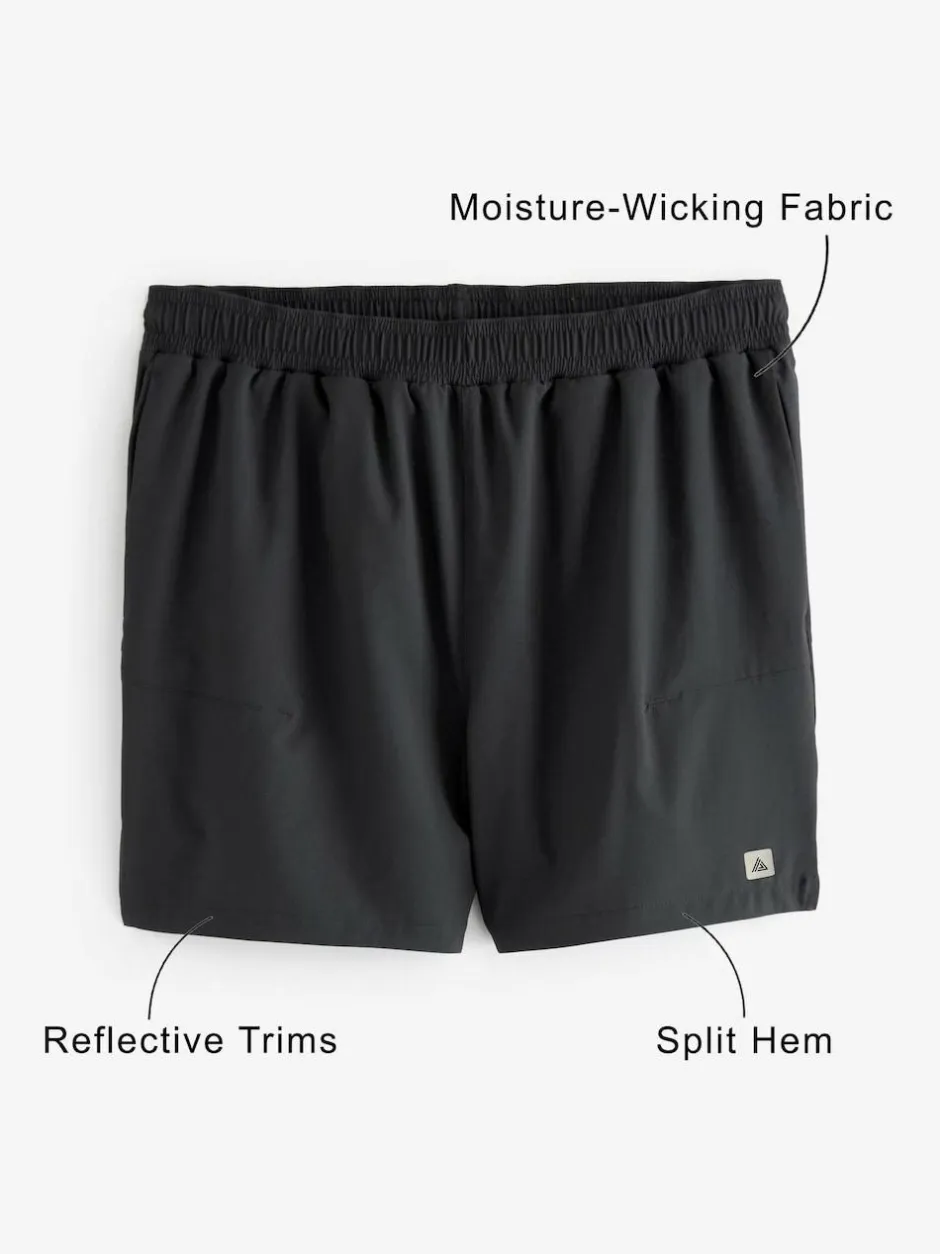 Next 5 Inch Active Gym Sports Shorts Black Online