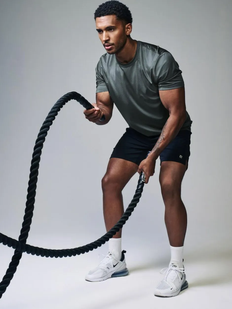 Next 9 Inch Active Gym Sports Shorts Black Sale