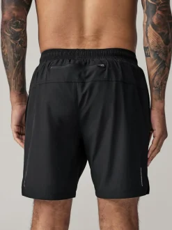 Next 9 Inch Active Gym Sports Shorts Black Sale