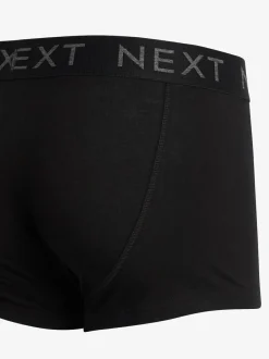 Next Black 10 pack Cotton Rich Blend Hipsters Boxers