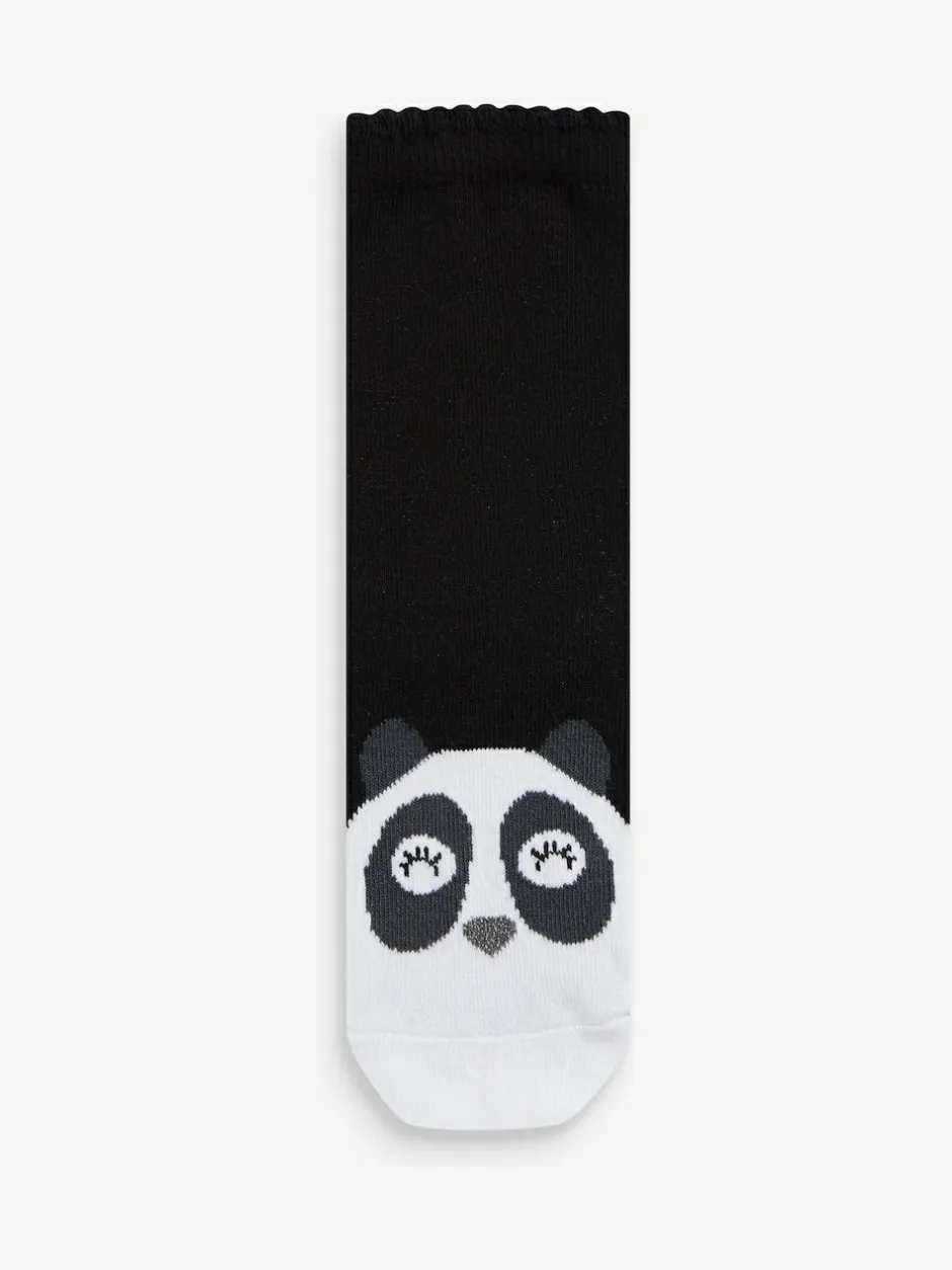 Next Black 5 Pack Cotton Rich Character Ankle School Socks Hot