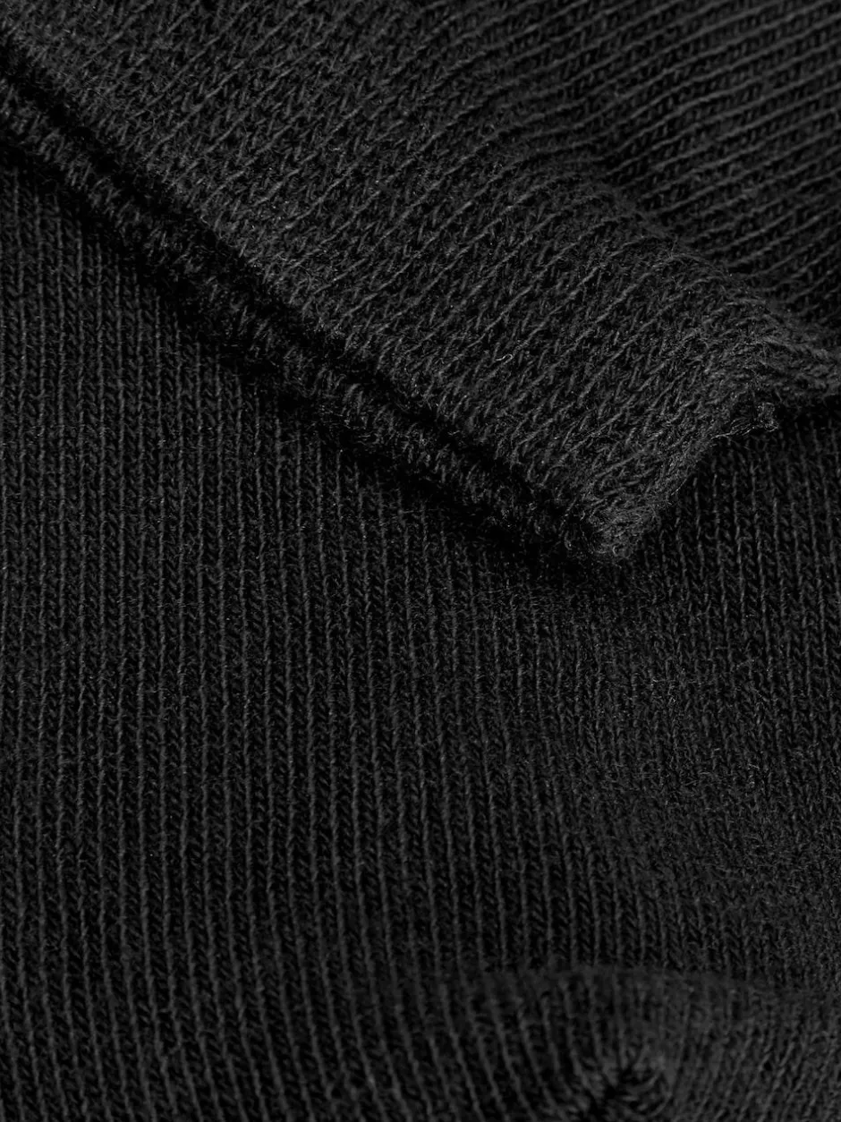 Next 5 Pack Cotton Rich Trainer Socks Black Outlet