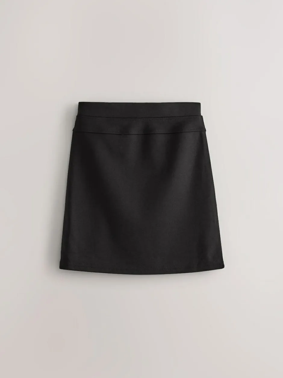Next 2 Pack Pull-On Jersey Stretch School Pencil Skirts (3-17yrs) Black Sale