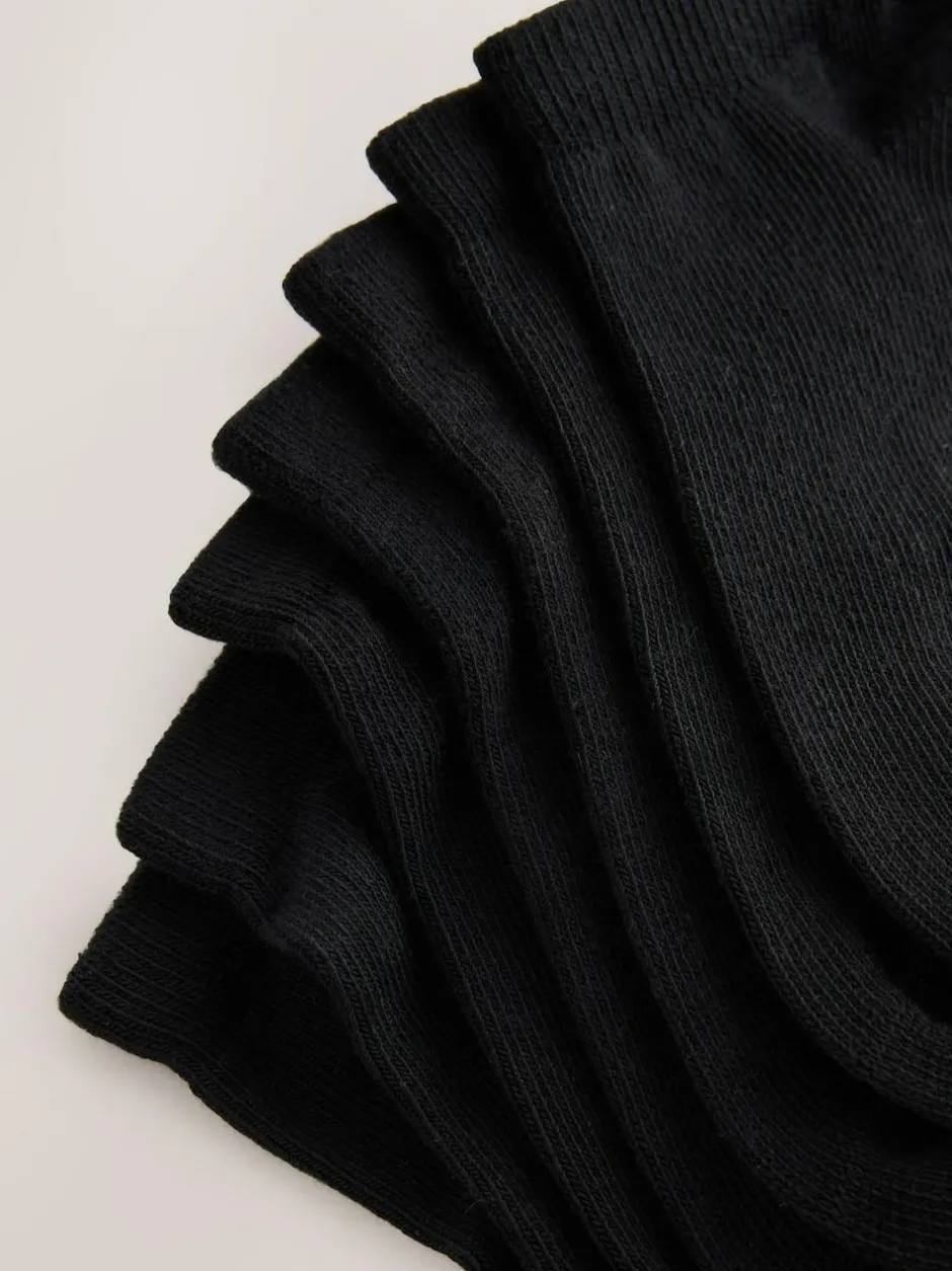 Next 10 Pack Trainer Socks Black Discount