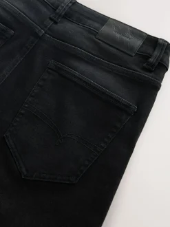 Next Black - ThermoGen Straight Fit Motionflex Jeans