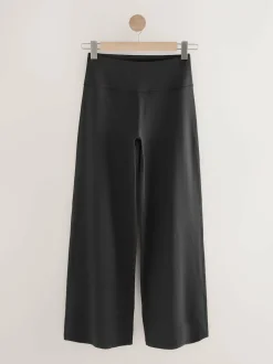 Next Active Ultimate Wide Leg Trousers Black Online