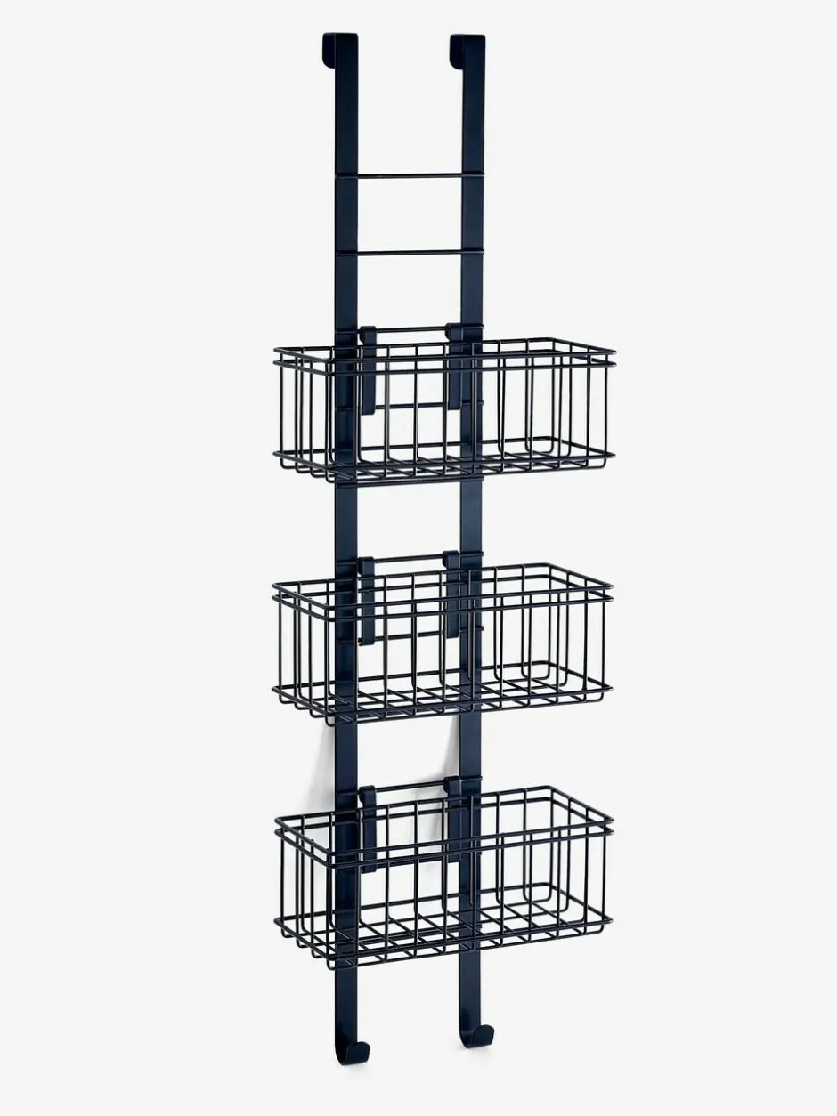 Next Adjustable Shelf Shower Caddy Black Outlet
