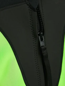 Next Wetsuit (1-16yrs) Black and Green Short Sleeve New