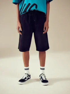 Next Bermuda Pull On Denim Shorts (3-16yrs) Black Discount