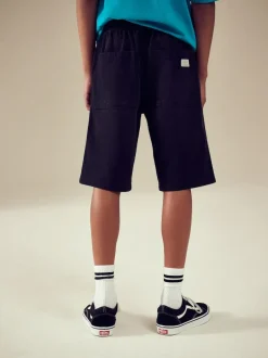 Next Bermuda Pull On Denim Shorts (3-16yrs) Black Discount