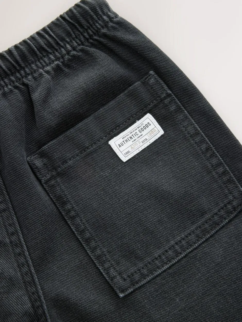 Next Bermuda Pull On Denim Shorts (3-16yrs) Black Discount