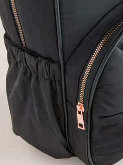 Next Black Bow Backpack Clearance