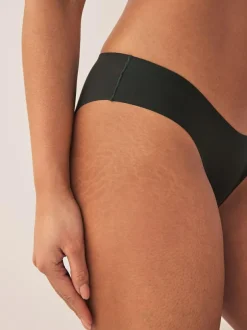 Next Brazilian No VPL Comfort Knickers 3 Pack Black