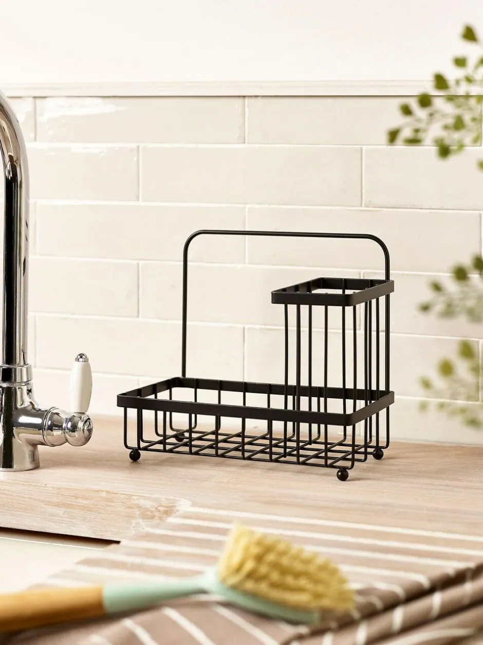 Next Black Bronx Sinktop Organiser Caddy