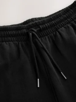 Next Black Brushback Heavyweight Open Joggers Best