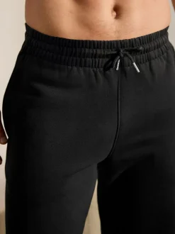 Next Black Brushback Heavyweight Open Joggers Best