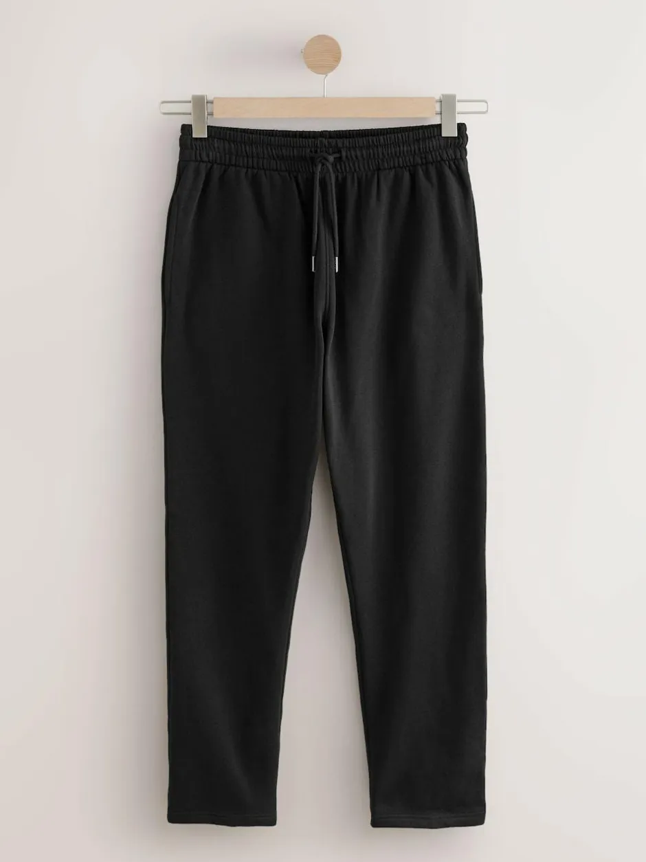 Next Black Brushback Heavyweight Open Joggers Best