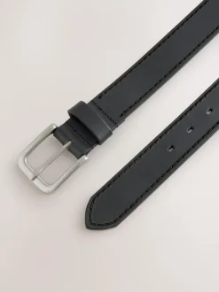 Next Casual Leather Belt Black Online
