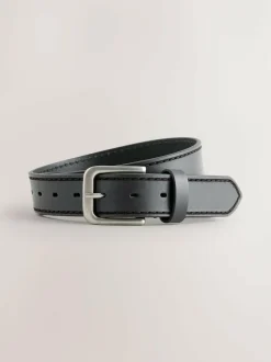 Next Casual Leather Belt Black Online