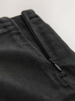 Next Black Coated Denim Mini Skirt Outlet