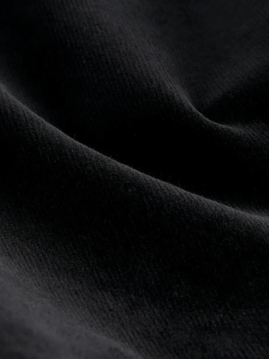 Next Corduroy Mini Wrap Skirt Black Outlet