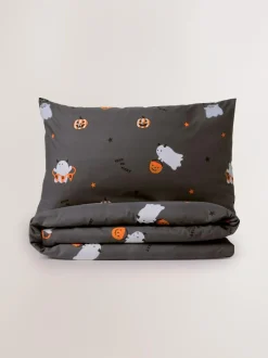 Next Black Duvet Cover and Pillowcase Set Online
