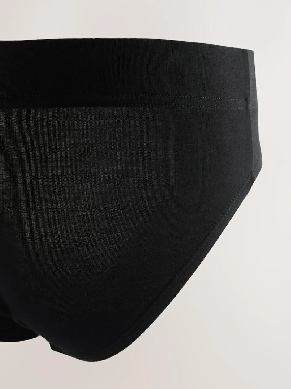 Next Black Essential Briefs 4 Pack Outlet