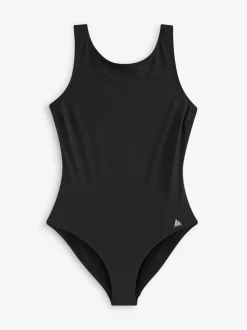 Next Essential High Neck Shaping Swimsuit Black Discount