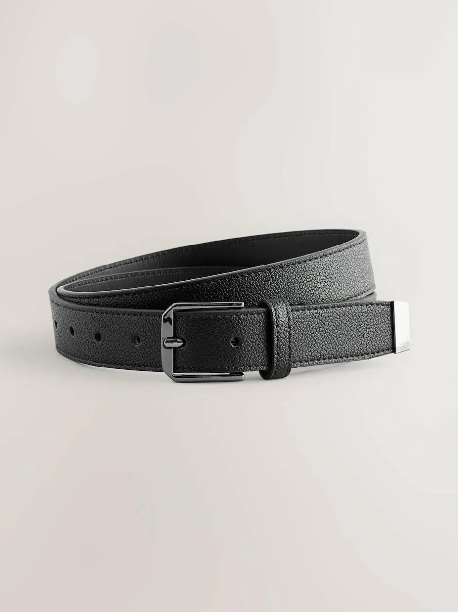 Next Black Faux Leather Belt Sale