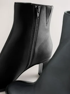 Next Forever Comfort® Block Heeled Ankle Boots Black Online