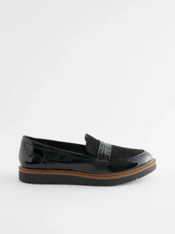 Next Forever Comfort® Brogue Loafers Black Hot