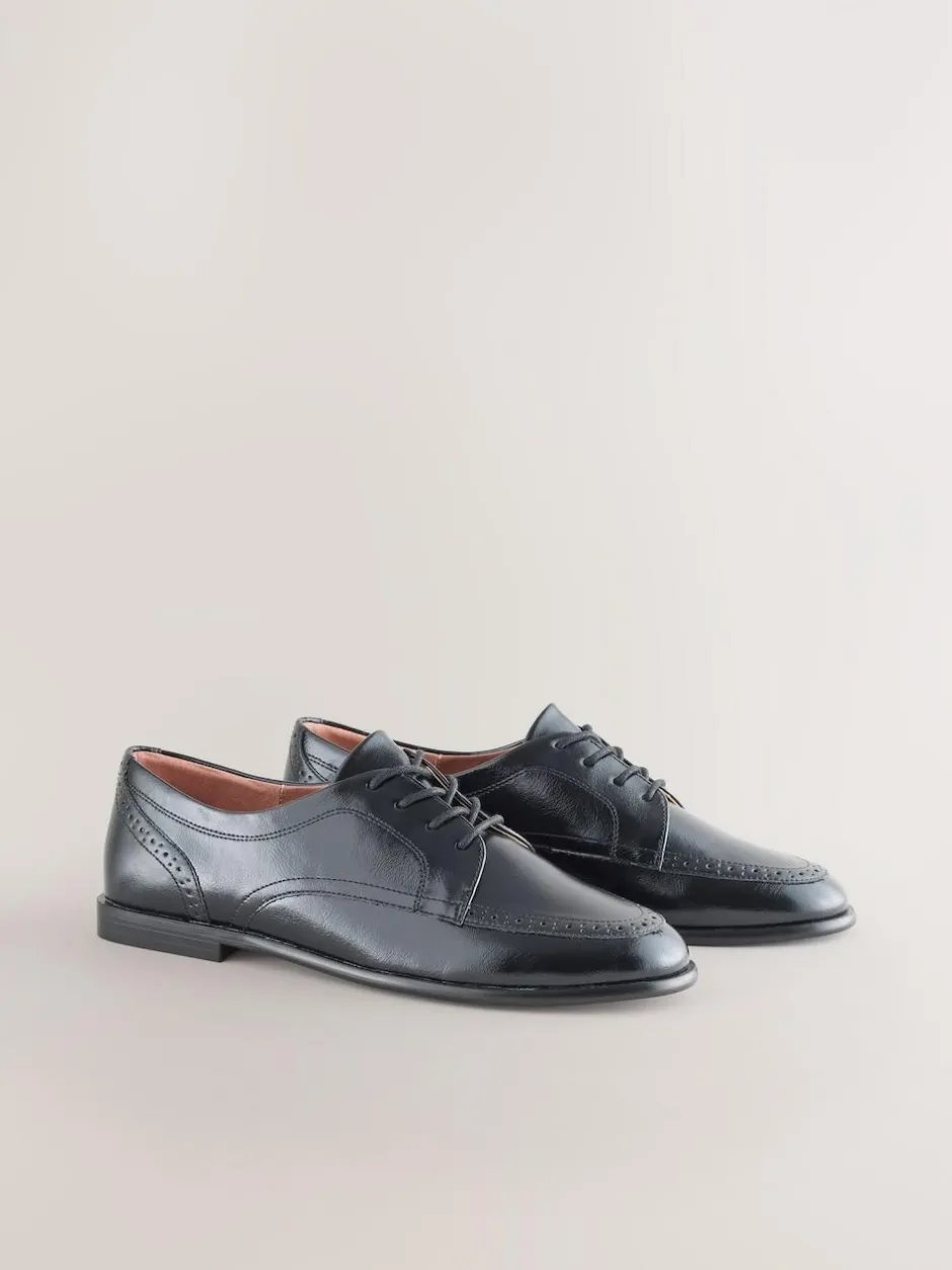 Next Black Forever Comfort® Formal Round Toe Lace Up Shoes Hot