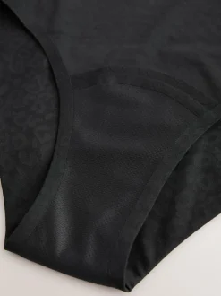 Next Black Full Brief Anti Leak Knickers 2 Pack Sale