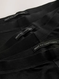 Next Black Full Length Leggings 3 Pack Online