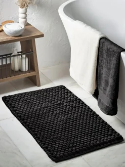 Next Black Giant Bobble Bath Mat Online