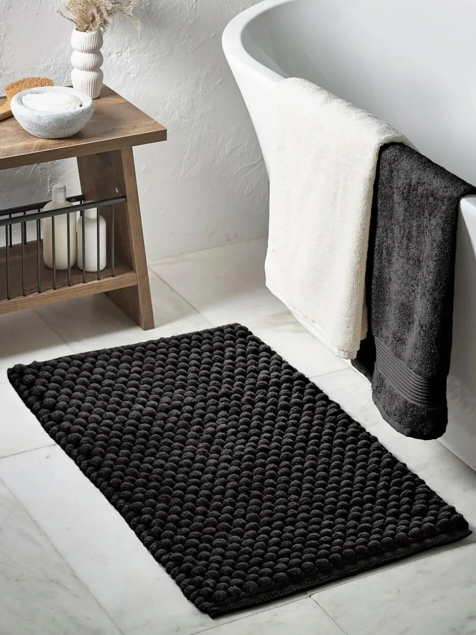 Next Black Giant Bobble Bath Mat Online