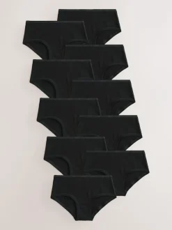 Next Black Hipster Briefs 10 Pack (3-16yrs) Clearance